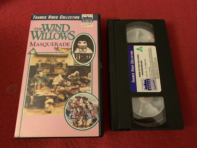 THE WIND IN The Willows Masquerade Rare Thames Vintage Vhs Video Tested ...