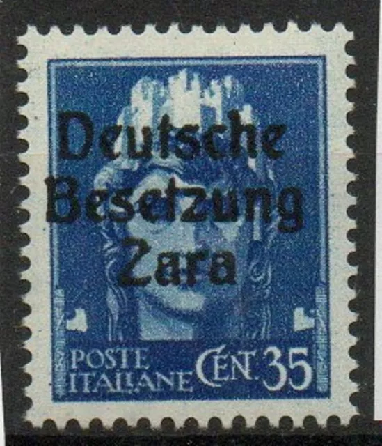 1943 Zara Occupazione Tedesca N.7 Valore Nuovo Mnh** Rr