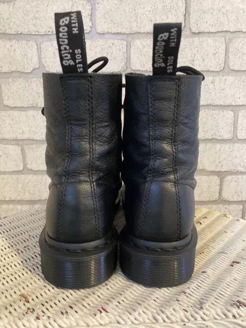 DR MARTENS BLACK Leather Pascal Boots Size 4 £75.00 - PicClick UK