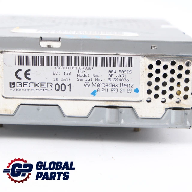 AUDIO AMPLIFIER MERCEDES W211 Audio Gateway Control Unit Module