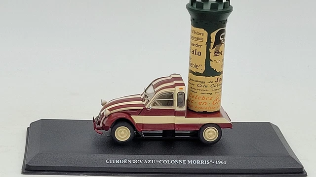 Modèle Réduit CITROEN Type 23 Heuliez Suchard 1958 - Échelle 1:43, IXO, Neuf, Démontable
