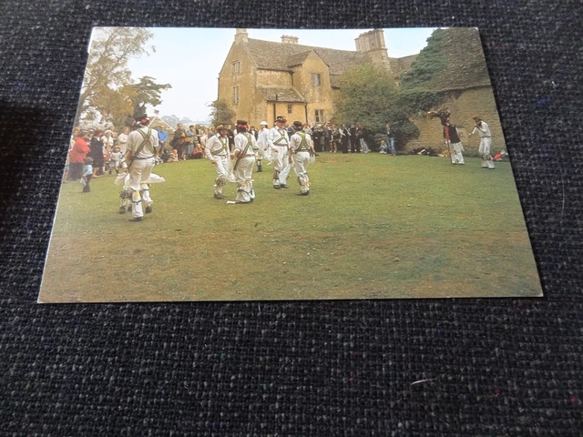 cogges farm museum witney oxfordshire postcard Morris Dancing - 69003