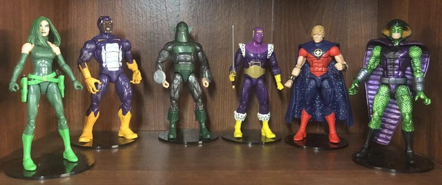 6 Marvel Legends Loose Quasar Lady Hydra BaronZemo King Cobra Whirlwind