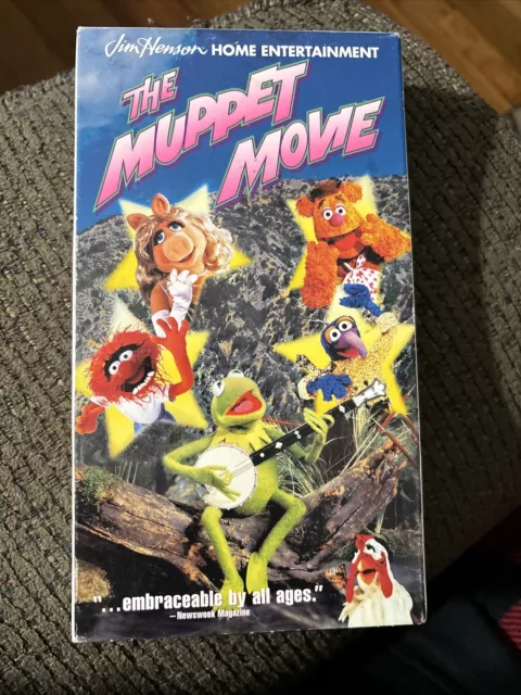 THE MUPPET MOVIE VHS 1999 Jim Henson Home Entertainment Kermit Animated ...