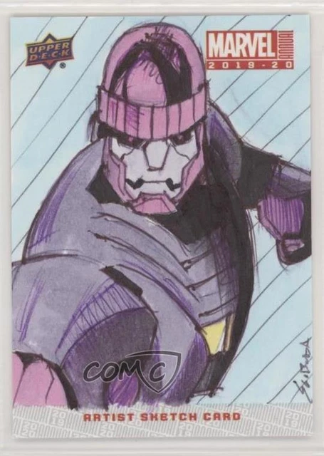 2019-20 Upper Deck Marvel Annual Sketch Cards 1/1 John Sloboda Auto Sketch 07yb