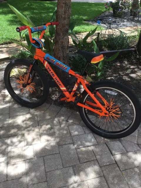 SE BIKES BLOCKS Flyer Camo 26” CAMOUFLAGE GREY BLUE CUSTOM CRUSIER BMX £599.99 - PicClick UK