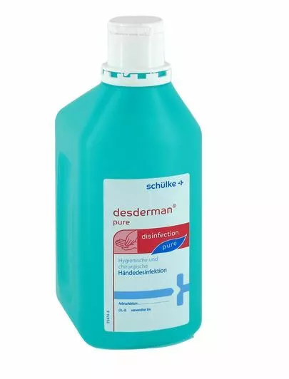 Desderman Pure® Händedesinfektionsmittel 1 Ltr. S-Flasche Schülke & Mayr