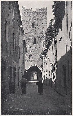 Porta San Giovanni nella Cortina Sud 1926 print D8889 Noli Stampa d'epoca 