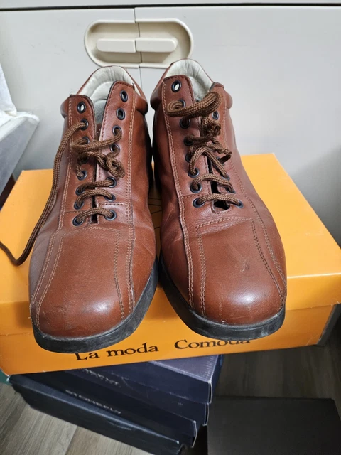 USATO SCARPE VALLEVERDE Air Jumping in pelle EUR 35 00 PicClick IT