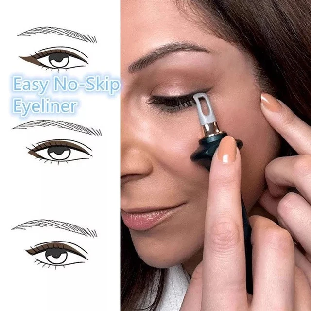 ArtOmShop™ Silicone Eyeliner Brush Waterproof Drawing Aid