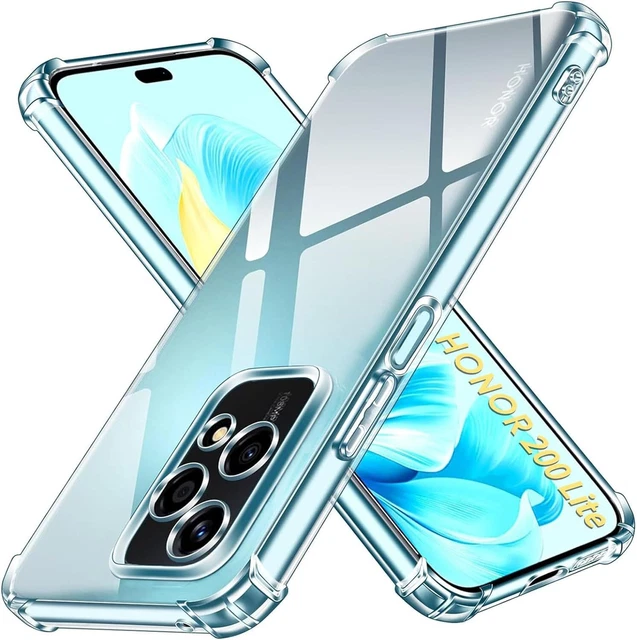 Coque Silicone Transparente Honor 90 Lite - Renforcée Aux Angles - Little Boutik - Neuf