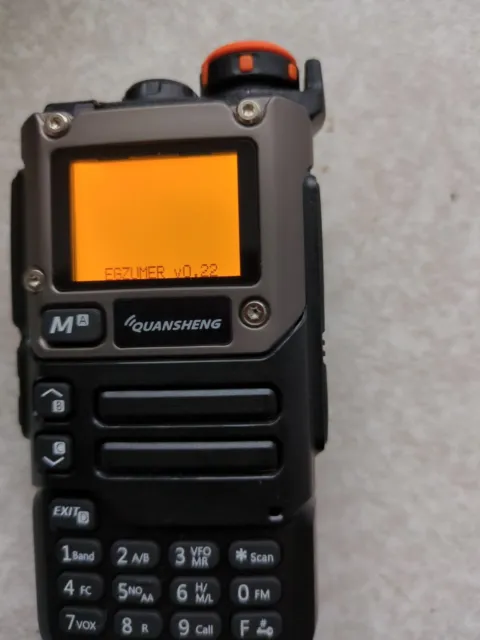 Hidden LED Display Universal FM 340-400Mhz Police walkie talkie