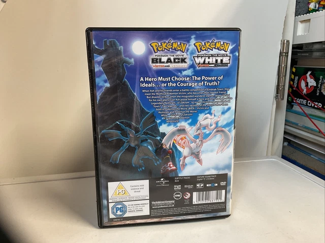 Pokemon The Movie Black And White POKEMON THE MOVIE Dvd White Victini And Zekrom Black Victini And