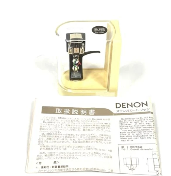 DENON DL-301II MC Moving Coil Cartridge Used Very Good Condition