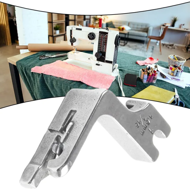 DIY CRAFTS FOLDER Binder Presser Foot Flat Seam Folder Hemmer Sewing  Machine $13.26 - PicClick AU