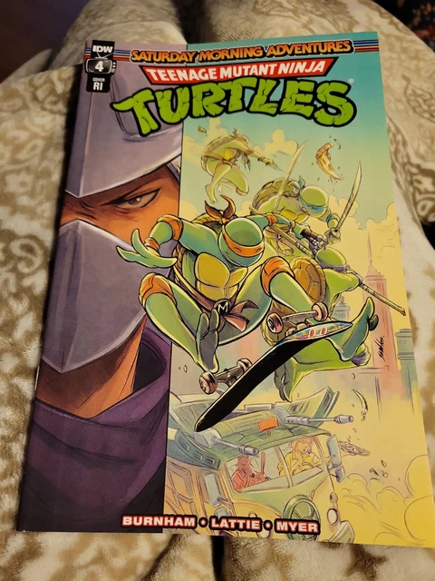 Teenage Mutant Ninja Turtles Saturday Morning Adventures #4 Cover D 10 NM