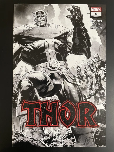 Thor #6 Thanos Gauntlet Zombies 2nd Print 1:50 Variant 2020 Marvel Comics NM