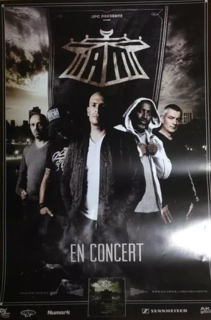 IAM - Affiche, Poster 70 x 100 cm - Hip Hop, Rap - Marseille - Neuve