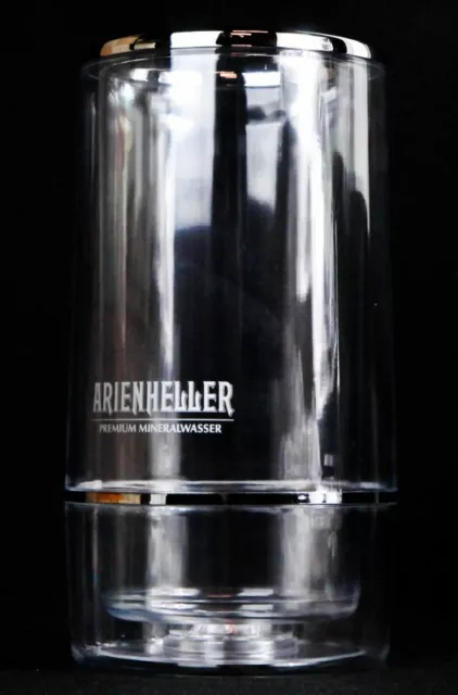 Arienheller Wasser, Doppelwandiger Acryl  Flaschenkühler 0,7l  / 1,0l