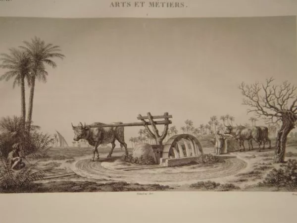 Gravure Originale DESCRIPTION EGYPTE Empire ARTS METIER 4