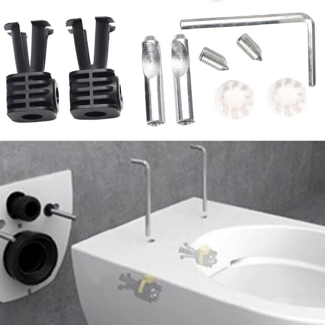 FOR GEBERIT WALL Hung Toilet Zink Plated Fixing Kit Secure Installation