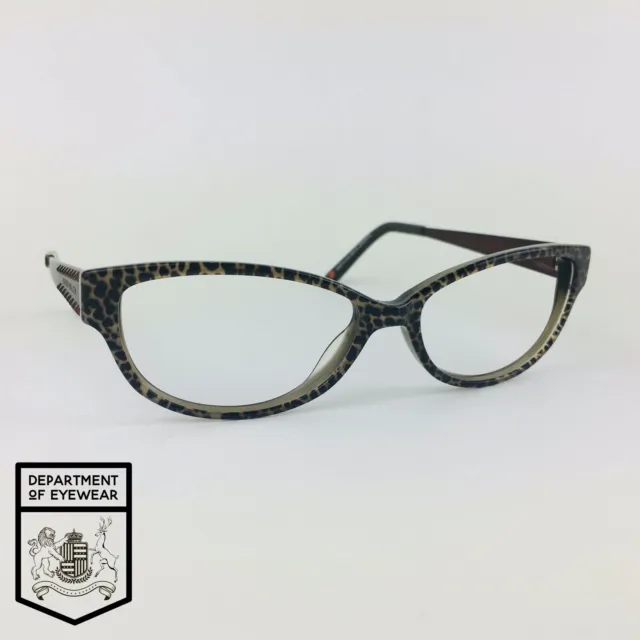 KAREN MILLEN eyeglasses LEOPARD PRINT CATS EYE glasses frame MOD: KM34 25437676