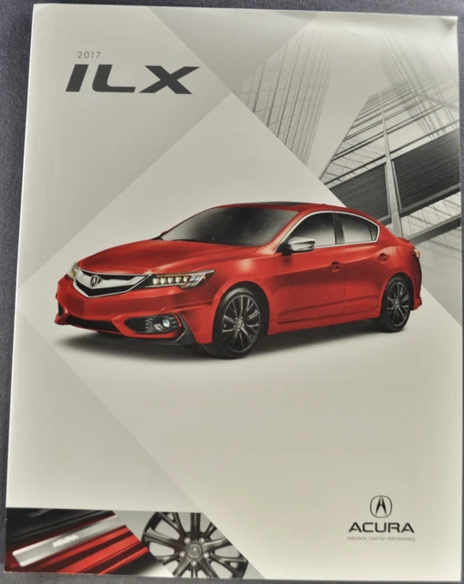 2017 Acura ILX Sedan Accessories Sales Brochure Folder Excellent Original 17