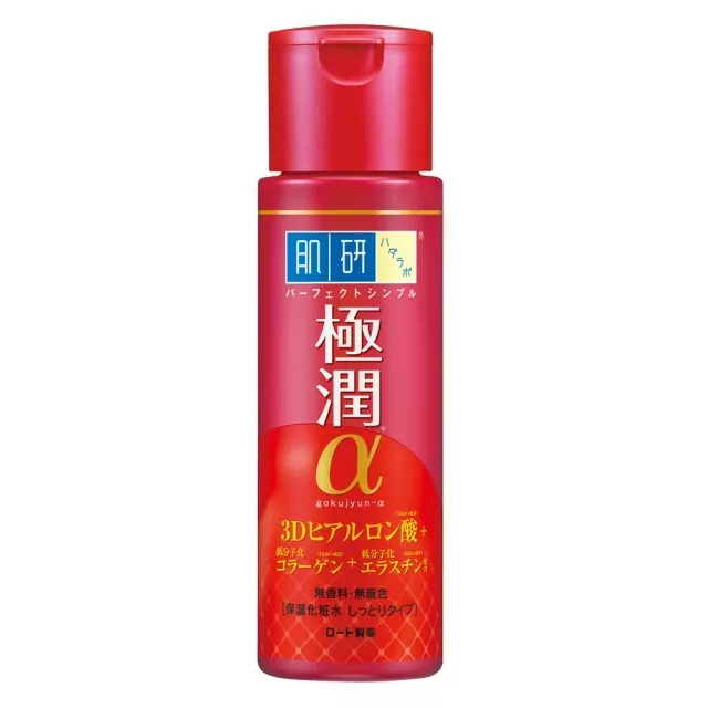 [ROHTO HADALABO] Gokujyun Alpha Lifting & Firming Anti-Aging Lotion Toner MOIST