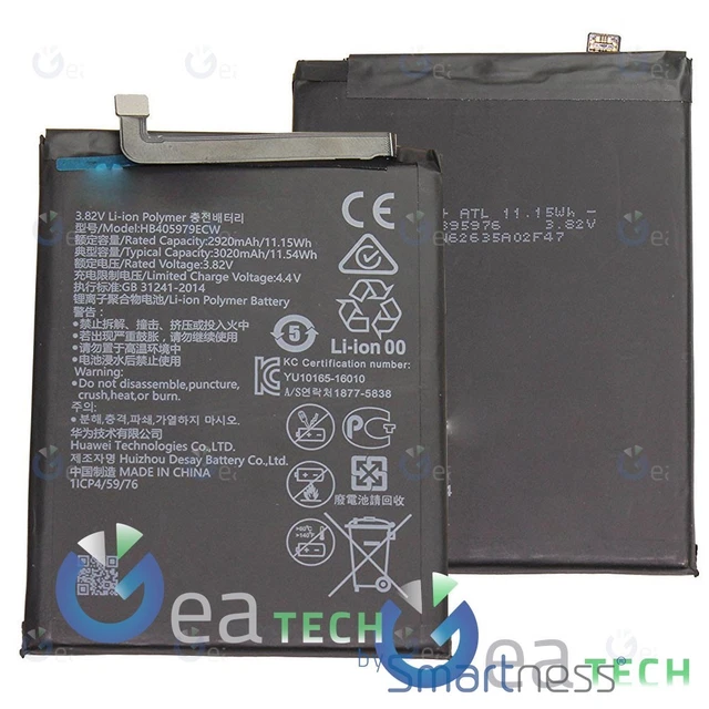Carte-mère Pour Huawei Y6 2019 (MRD-LX1) - Pièce D'occasion Fonctionnelle, Couleur Verte