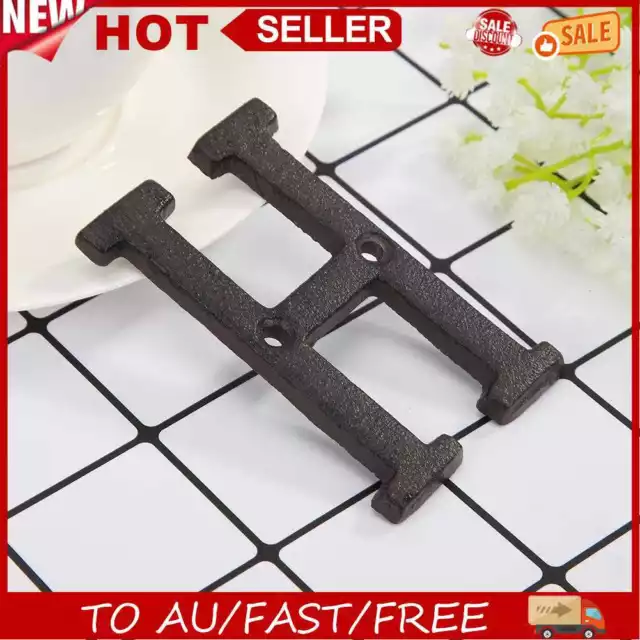 Cast Iron House Sign Metal Letters Alphabet Doorplate DIY Cafe Shop Wall Decor