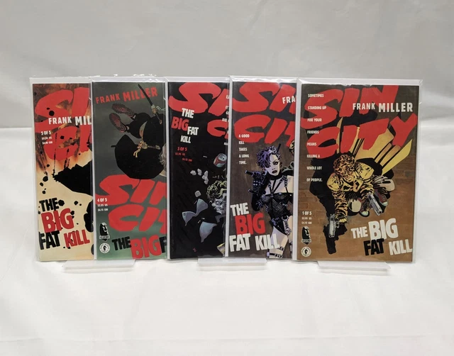 Sin City: The Big Fat Kill #1-5 Complete - Frank Miller - Dark Horse VF