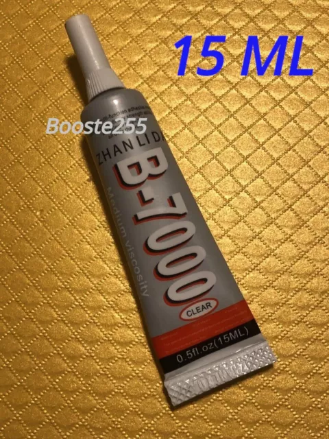 🇫🇷 Colle-Glue Adhésif B7000 15 Ml Vitre Tactile Smartphone Telephone Iphone