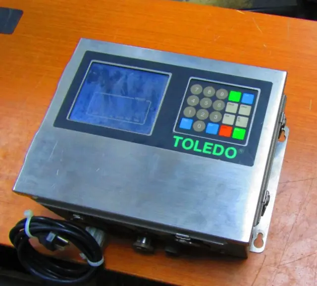 🤓 Toledo Scale Operator Interface Panel Head Control Keypad 8142