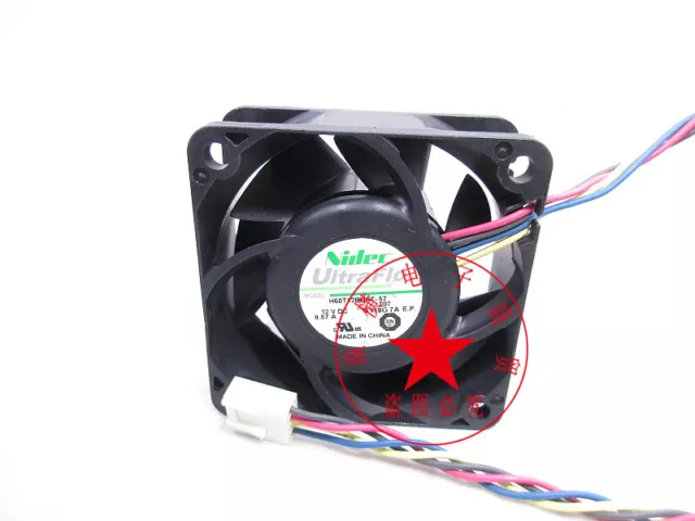 1PC NIDEC H60T12BHA7-57 6CM 6025 12V 0.57A Gale volume cooling fan #