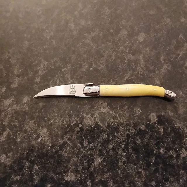 Couteau de poche manche bois de chevreuil - Couteaux à ouverture