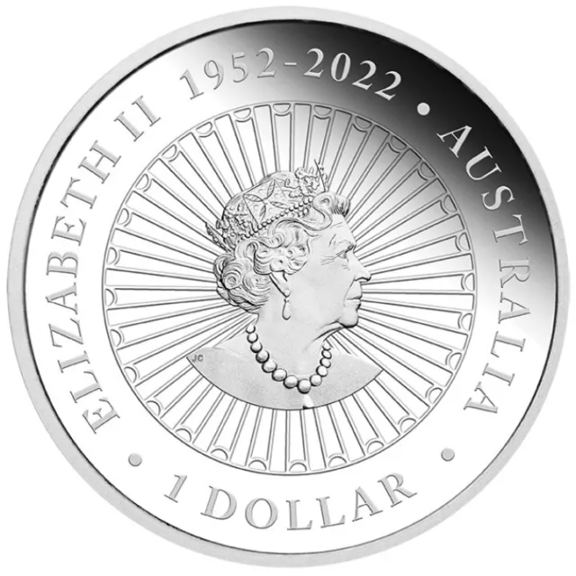 1 $ Dollar Lunar Dragon - Drache Opal Australien 1 oz Silber PP 2024 3