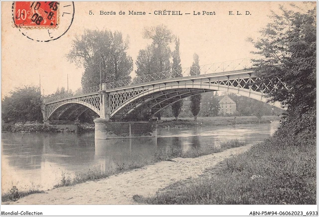 ABNP5-94-0395 - bords de marne - CRETEIL - le pont