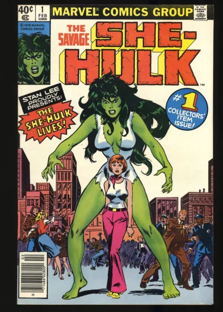 Savage She-Hulk #1 FN- 5.5 Newsstand Variant Origin and 1st Appearance!