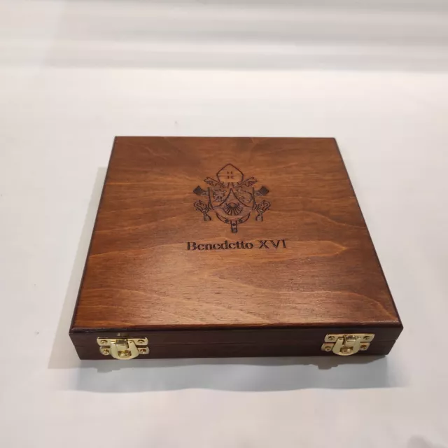 Coffret pour Monnaies, Médailles Pape Benoît XVI