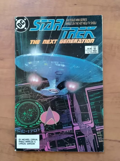 Star Trek The Next Generation - 6 Issue Mini-series - DC Comic Book (1988) 2