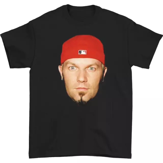 Fred Durst Limp Bizkit head T-shirt Black Unisex All Sizes S-5XL JJ3603