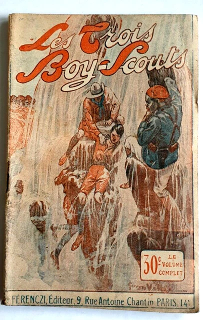 Lot De 70 Fascicules Les Trois Boy-Scouts – Jean De La Hire / R. Mouy, 1935, Paris