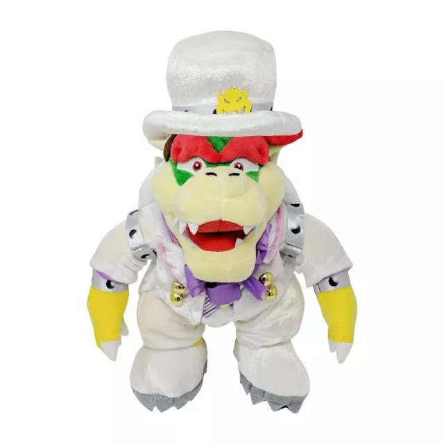 Best White Bowser in Wedding Dress Odyssey King Koopa Jumbo Size Stuffed Plush