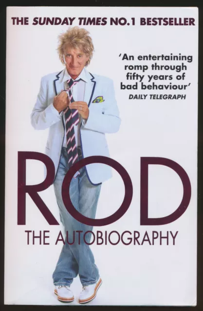 ROD THE AUTOBIOGRAPHY Rod Stewart (Paperback 2013) #D02