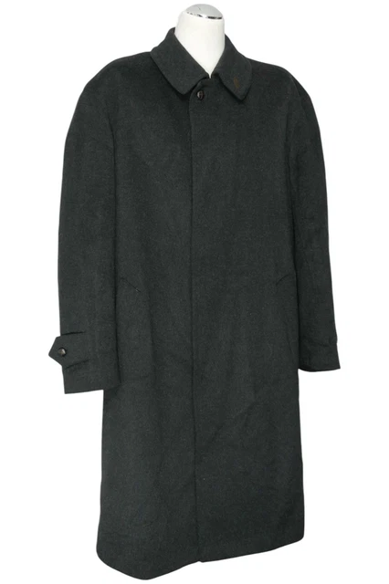 Woll Jacke Herren BUGATTI Auto-Mantel Mit Kaschmir Anthrazit