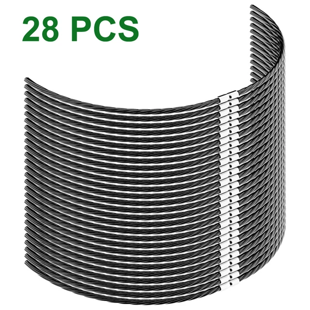 HpLive 20 Stück Trimmerfaden Für Bosch Freischneider – 39 Cm X 3,5 Mm Nylon, Ersatz Für F016800431 & F016F04841, AFS 23-37