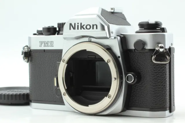 Zoll Mint " Nikon FM2N Neu FM2 Silber SLR 35mm Film Kamera Körper Aus Japan