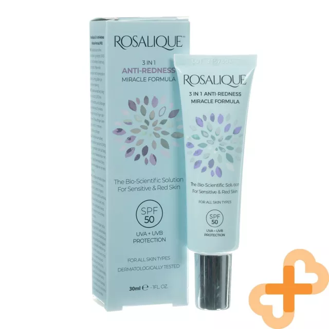 Rosalique Cara Crema Piel SPF 50 para Sensible y Rojo 30 ML Todo Tipo de Pieles