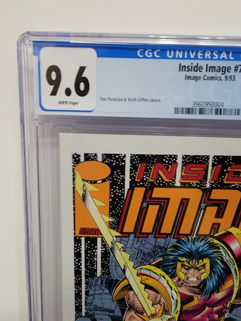 INSIDE IMAGE #7 CGC 9.6 NM+ Sept. 1993 Prophet Preview, Predates Prophet #1 2