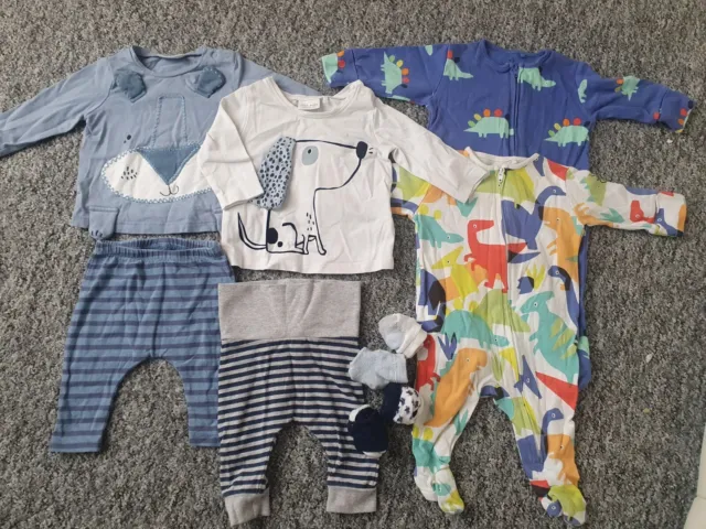 Baby boy bundle 0 to 3 months used